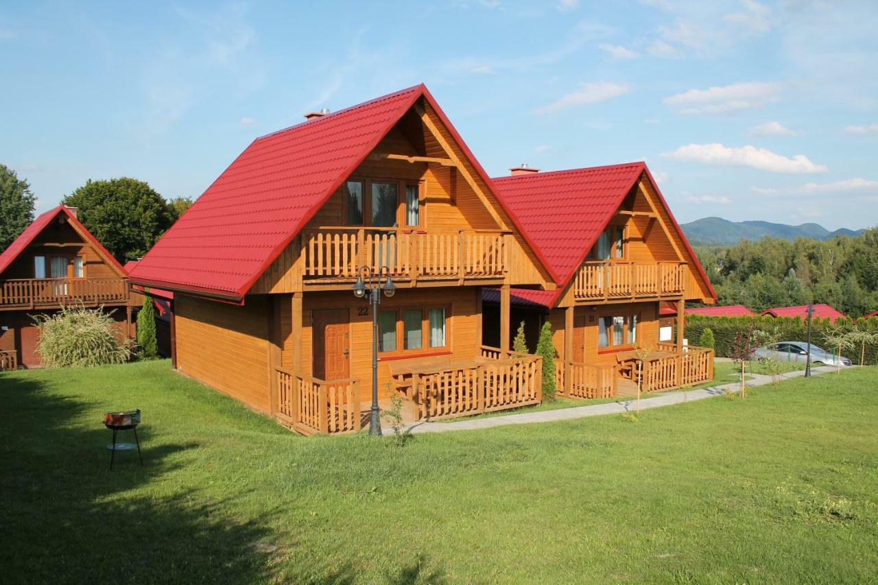 Caloroczne Domki Nad Zatoka Polańczyk Exteriör bild