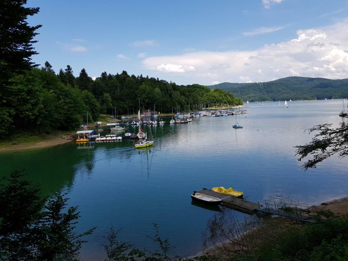 Caloroczne Domki Nad Zatoka Polańczyk Exteriör bild